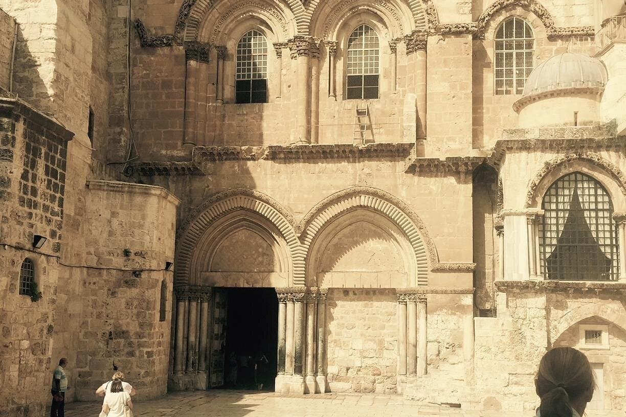 Photograph taken on the Archaeological Tour of the Holy Land tour